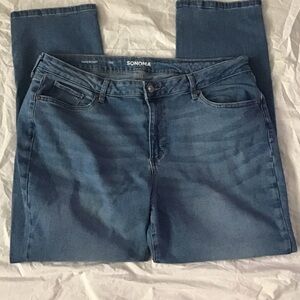 SONOMA Women's Medium Blue Straight-Leg Jeans